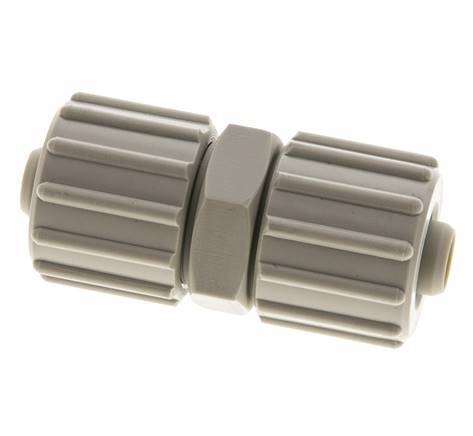 15x9mm PP Straight Compression Fitting 10 bar PVC and PA