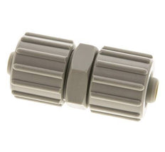 15x9mm PP Straight Compression Fitting 10 bar PVC and PA