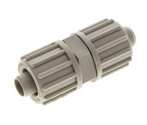 16x10mm PP Straight Compression Fitting 10 bar PVC and PA