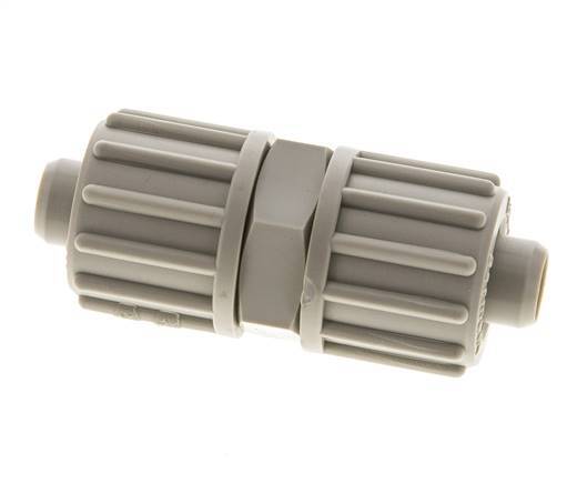 16x10mm PP Straight Compression Fitting 10 bar PVC and PA