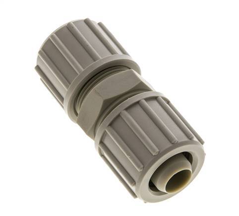 20x13mm PP Straight Compression Fitting 10 bar PVC and PA