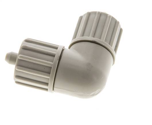 10x4mm PP Elbow Compression Fitting 10 bar PVC and PA