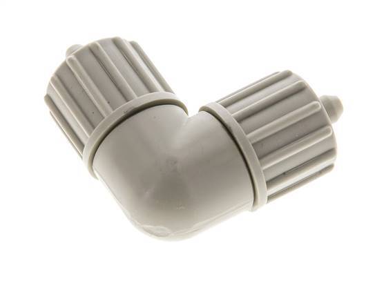 10x4mm PP Elbow Compression Fitting 10 bar PVC and PA