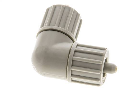 10x4mm PP Elbow Compression Fitting 10 bar PVC and PA
