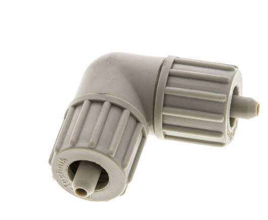 10x4mm PP Elbow Compression Fitting 10 bar PVC and PA