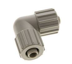 15x9mm PP Elbow Compression Fitting 10 bar PVC and PA
