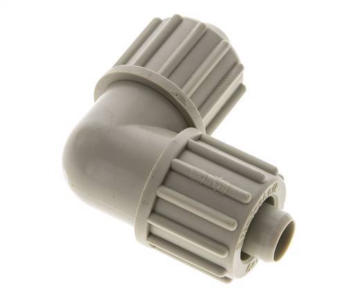 16x10mm PP Elbow Compression Fitting 10 bar PVC and PA