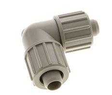 20x13mm PP Elbow Compression Fitting 10 bar PVC and PA