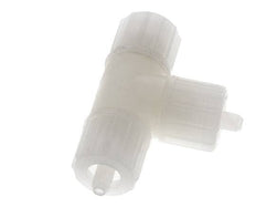 10x4mm PVDF T-Shape Tee Compression Fitting 10 bar PVC and PA