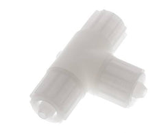 12x6mm PVDF T-Shape Tee Compression Fitting 10 bar PVC and PA