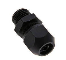 7x4mm & G1/4'' Aluminum Straight Compression Fitting with Male Threads 10 bar PVC and PA