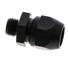 12x9mm & G1/4'' Aluminum Straight Compression Fitting with Male Threads 10 bar PVC and PA