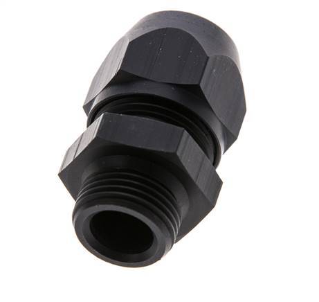 12x9mm & G3/8'' Aluminum Straight Compression Fitting with Male Threads 10 bar PVC and PA