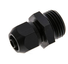 9x6mm & G1/2'' Aluminum Straight Compression Fitting with Male Threads 10 bar PVC and PA