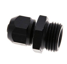 9x6mm & G1/2'' Aluminum Straight Compression Fitting with Male Threads 10 bar PVC and PA