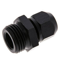 9x6mm & G1/2'' Aluminum Straight Compression Fitting with Male Threads 10 bar PVC and PA