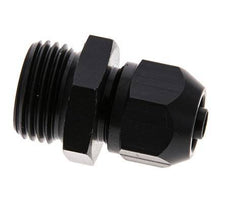 9x6mm & G1/2'' Aluminum Straight Compression Fitting with Male Threads 10 bar PVC and PA
