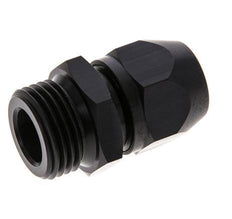 12x9mm & G1/2'' Aluminum Straight Compression Fitting with Male Threads 10 bar PVC and PA