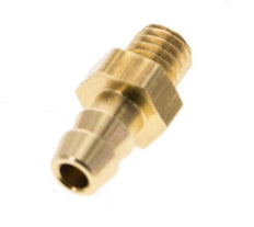 4 mm & M5 Brass Hose Barb Male [10 Pieces]
