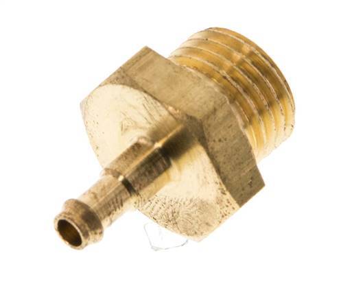 4 mm & G1/4'' Brass Hose Barb Male [2 Pieces]