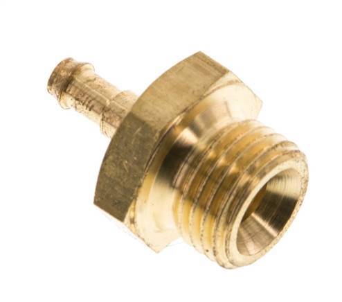 4 mm & G1/4'' Brass Hose Barb Male [2 Pieces]
