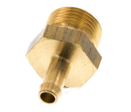 6 mm & G3/8'' Brass Hose Barb Male [2 Pieces]