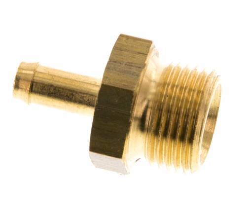 6 mm & G3/8'' Brass Hose Barb Male [2 Pieces]