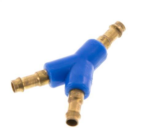 3 mm Brass/Plastic Y Hose Connector [2 Pieces]