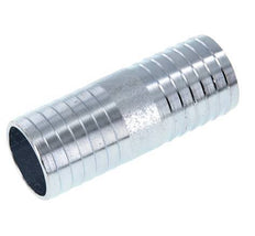 38 mm (1-1/2'') zink plated Steel Hose Connector