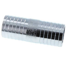 38 mm (1-1/2'') zink plated Steel Hose Connector