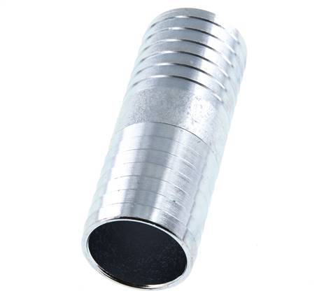 38 mm (1-1/2'') zink plated Steel Hose Connector
