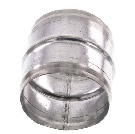 80 mm zink plated Steel Hose Connector