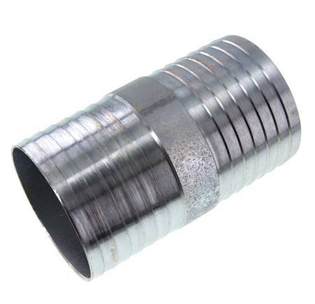 100 mm (4'') zink plated Steel Hose Connector