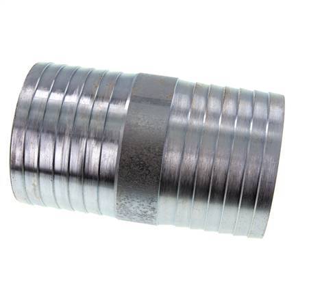 100 mm (4'') zink plated Steel Hose Connector