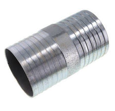 100 mm (4'') zink plated Steel Hose Connector