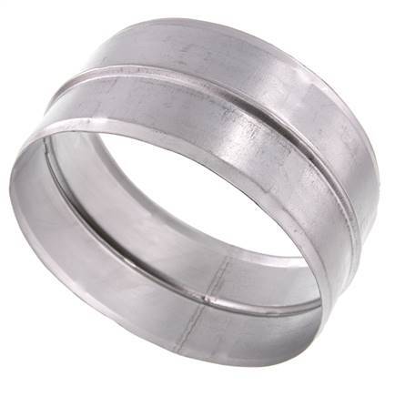 150 mm (6'') zink plated Steel Hose Connector