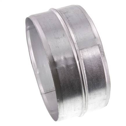 150 mm (6'') zink plated Steel Hose Connector