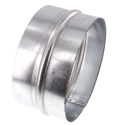 175 mm (7'') zink plated Steel Hose Connector