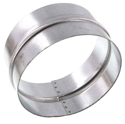 175 mm (7'') zink plated Steel Hose Connector