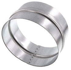 175 mm (7'') zink plated Steel Hose Connector