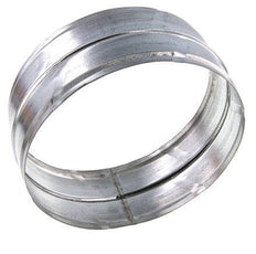 200 mm (8'') zink plated Steel Hose Connector