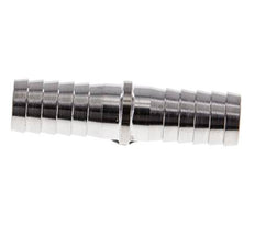 9 mm (3/8'') Stainless Steel 1.4301 Hose Connector 40mm [2 Pieces]