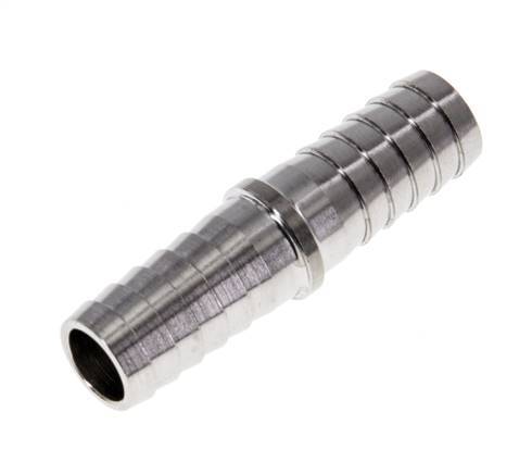 9 mm (3/8'') Stainless Steel 1.4301 Hose Connector 40mm [2 Pieces]
