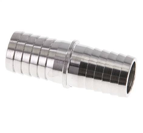 13 mm (1/2'') Stainless Steel 1.4301 Hose Connector 40mm