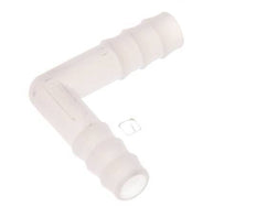 9 mm (3/8'') PVDF Elbow Hose Connector [2 Pieces]