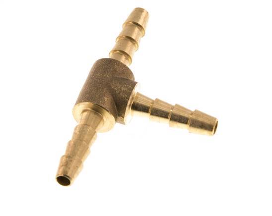 5 mm Brass Tee Hose Connector [2 Pieces]
