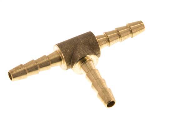 5 mm Brass Tee Hose Connector [2 Pieces]