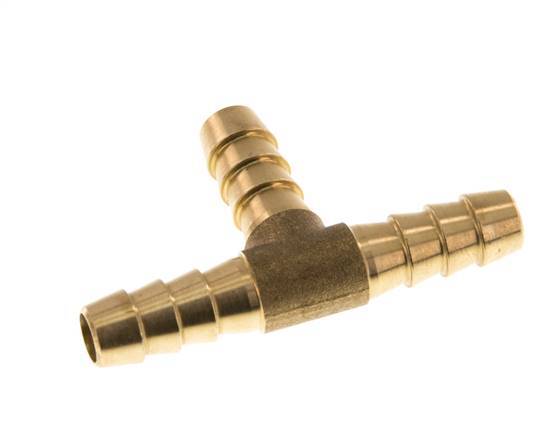 8 mm (5/16'') Brass Tee Hose Connector [2 Pieces]
