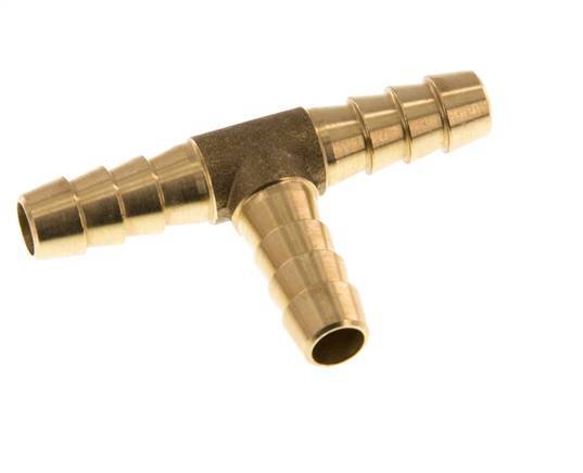 8 mm (5/16'') Brass Tee Hose Connector [2 Pieces]