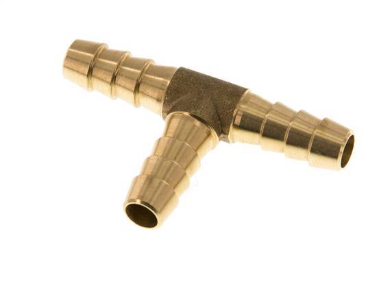 8 mm (5/16'') Brass Tee Hose Connector [2 Pieces]